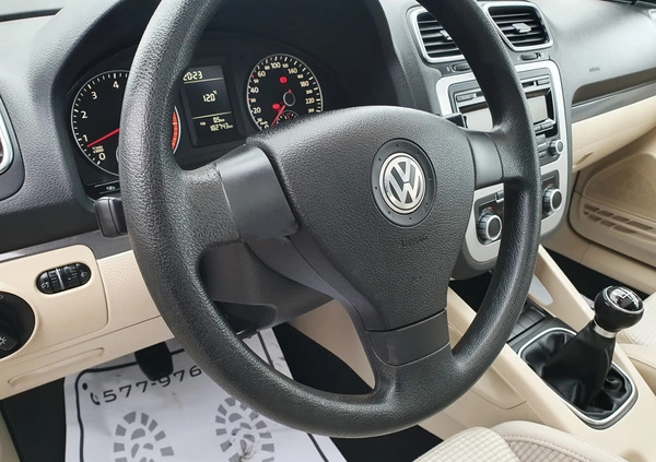 Volkswagen Eos cena 25700 przebieg: 180000, rok produkcji 2010 z Tyszowce małe 326